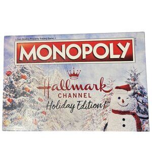 Hallmark Channel Monopoly Holiday Edition Board Game New Sealed Released 2020